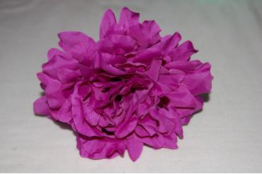 Flor Peonía 16 cm buganvilla morado