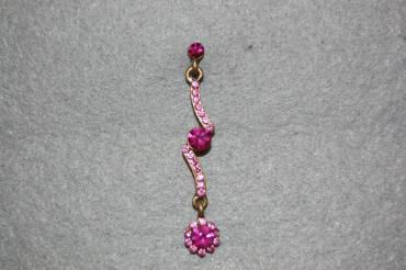 Fuchsia earrings Triana